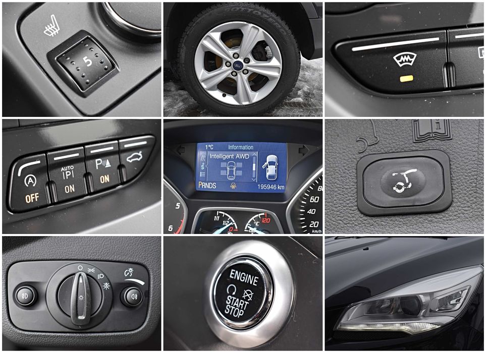 Ford Kuga ~2016~Park Assist~4x4~Camera 360~Parbriz Incalzit~ GARANTIE