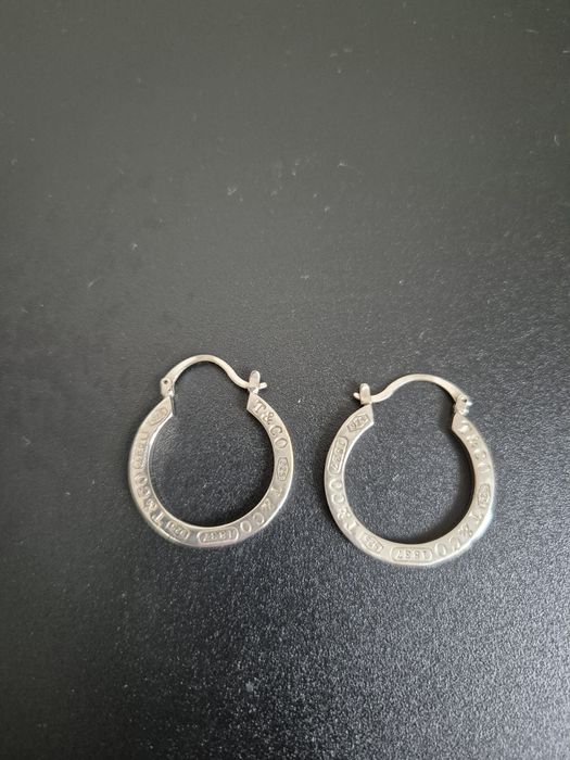 Серьги Tiffany серебро 925