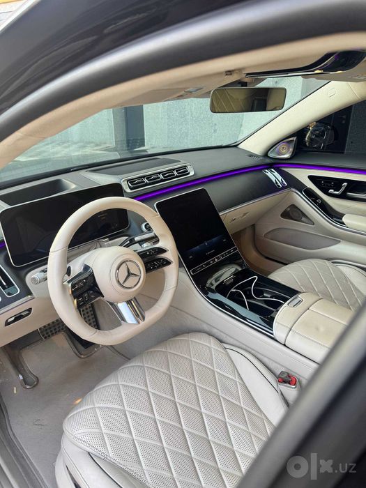 Mercedes-Benz S-Class W223 haydovchi bilan | VIP transfer | Aeroport