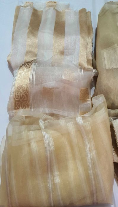 Красиви парчета органза – различни цветове и десени