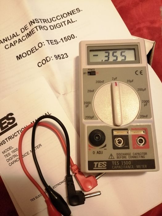 Multimetru Digital TES 1500 Made in Taiwan, Produs Nou de calitate.