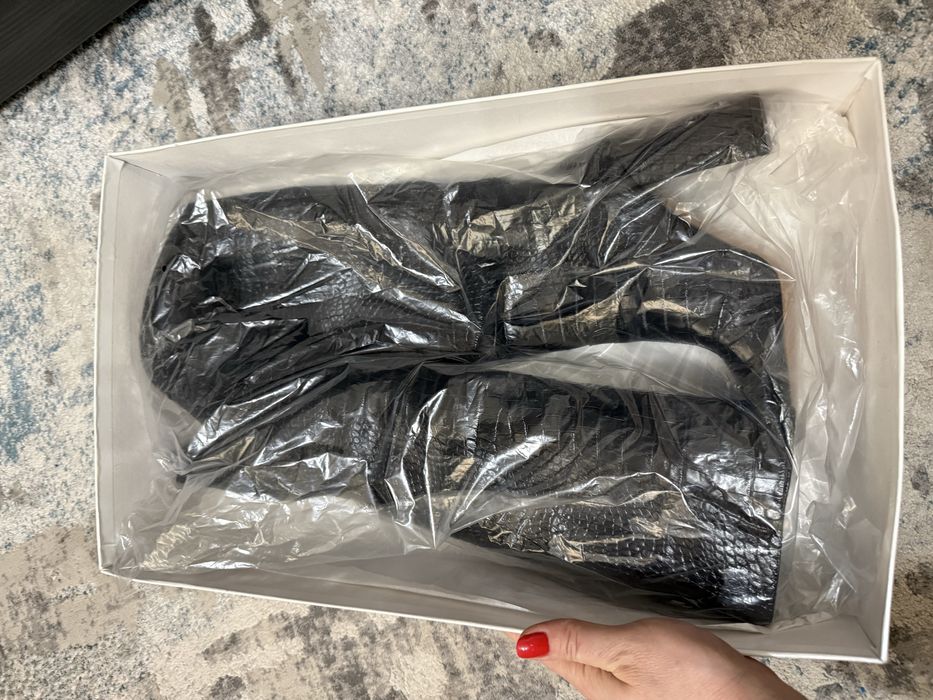 Cizme piele naturala cu toc