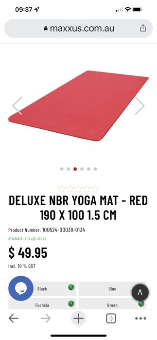 Saltea yoga Pilates de lux cu spuma de cauciuc natural cu memorie  Sal