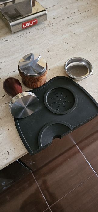 Accesorii barista ,tamper, nivelator,58mm,pad,sita oarba
