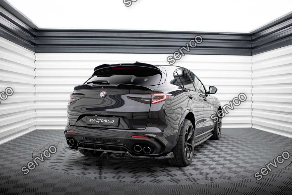 Eleron Alfa Romeo Stelvio Quadrifoglio Mk1 2016-2020 v3 Maxton Design
