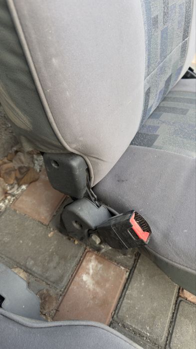Задний ряд сидений на Daewoo Damas