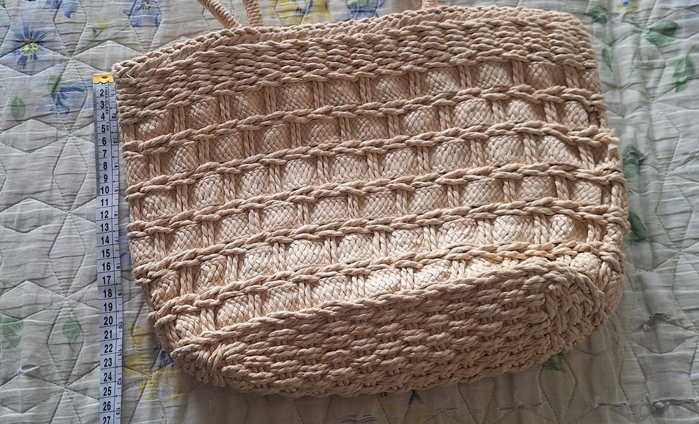 Сумка соломенная женская