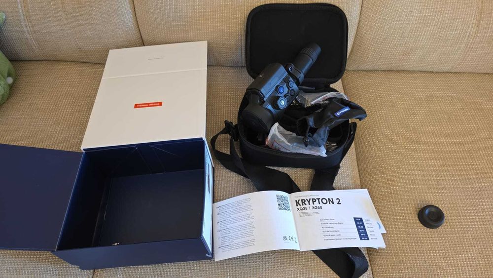Termoviziune Pulsar Krypton 2 XG50 clip-on / schimb cu luneta termo