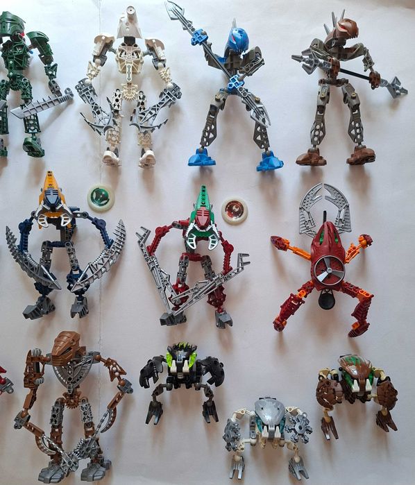 Lego Bionicle Toa Metru Hordika Rahkshi Visorak Vahki Bohrok Kal
