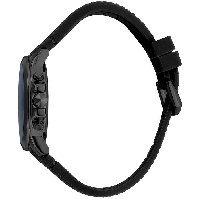 JUST CAVALLI – Мъжки часовник с хронограф "BLACK BLUE & GOLD" нов