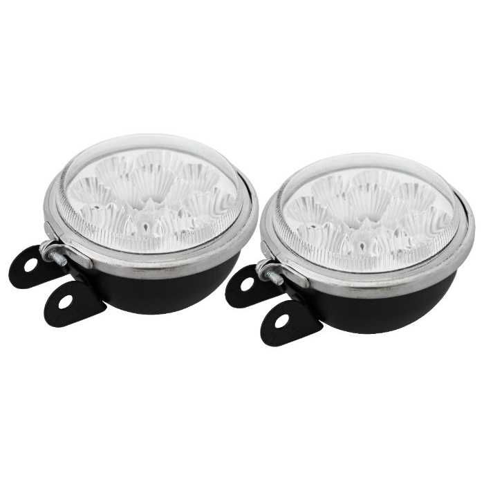 Дневни светлини 009-12, 6000К диаметър-90мм.