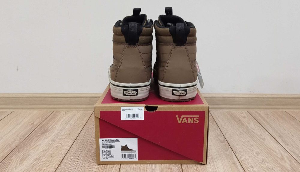 НОВИ! Зимни обувки Vans Mte Sk8 Hi Waterproof Insulated, номер 44