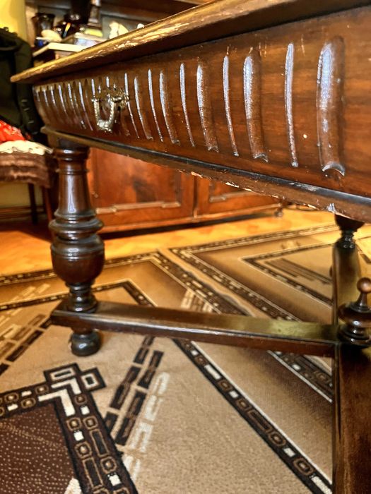 Mobilier monumental de epocă austro-ungar | cca. 1880–1905 | lemn masiv, marmură originală | piesă de colecție