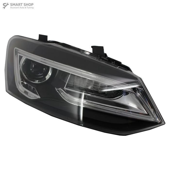 Faruri LED XENON HID VW Polo 6R / 6C / 61 (2011-2017) Devil Eye Look