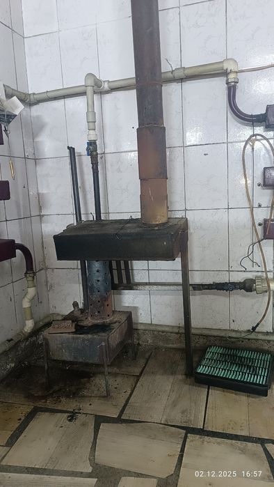 Продам Печь на отработке