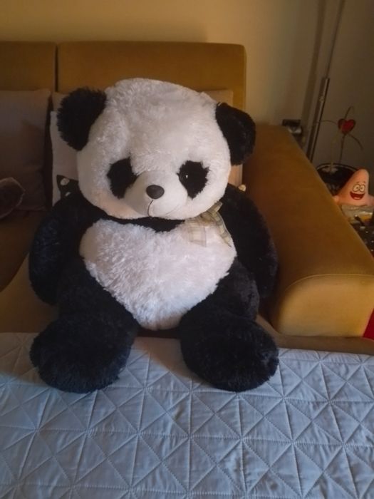 Голяма пухена играчка Панда