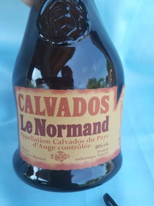 Бутилка за писмо Калвадос шише стъкло