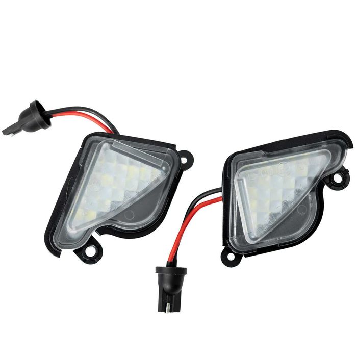 Set 2 Lampi Led (Puddle Lights) – lumini sub Oglinzi GizMondo® compatibile cu Skoda Superb II / 2, Octavia 3 / III, PUDDLE LIGHT