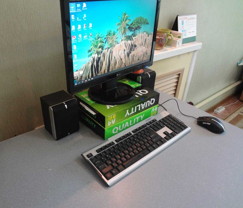 СРОЧНО! Продам компьютер, офисный компьютер! Монитор, клавиатура, мышь