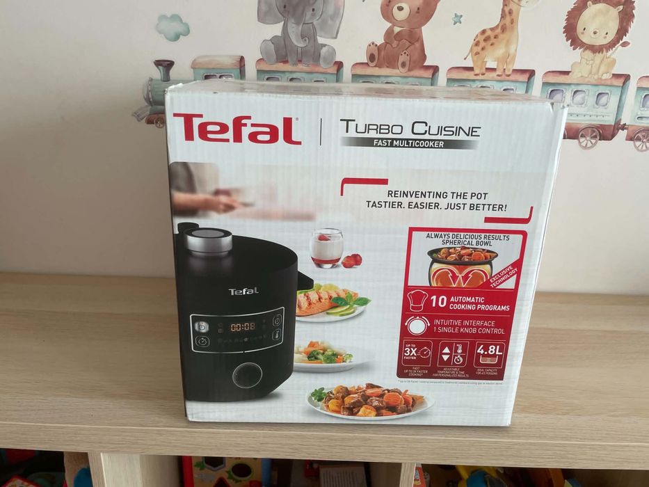 Мултикукър Tefal Turbo Cuisine CY754830, 1090W, 4.8 л
