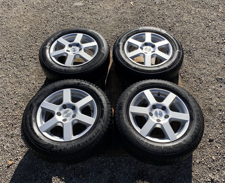 Алуминиеви джанти 15цола 5x112+ГУМИ 195/65/15 за Vw,Audi,Skoda,Seat