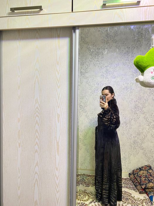 Норка шуба чистый