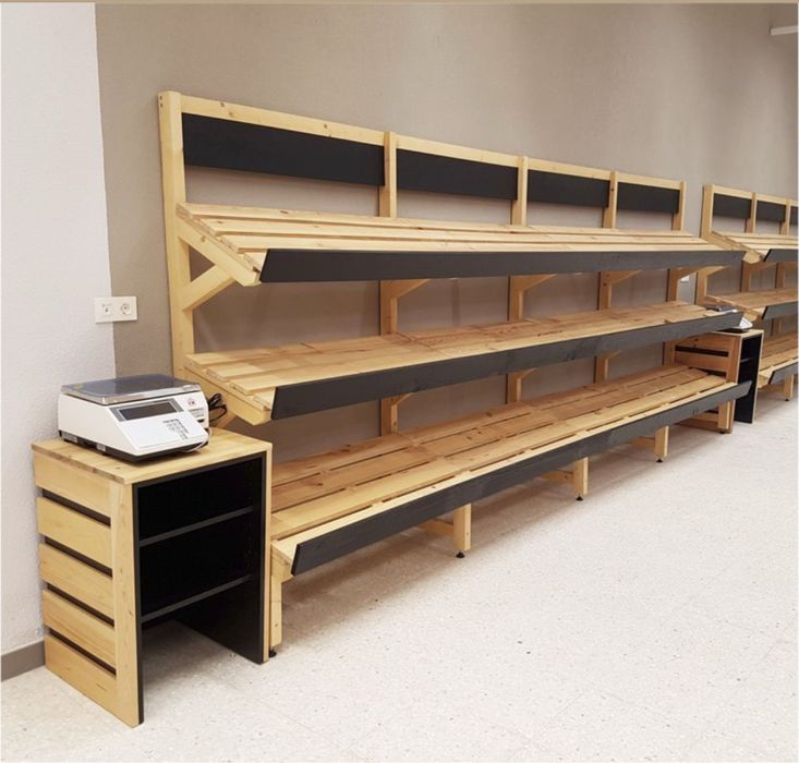 Яруссные стеллажи