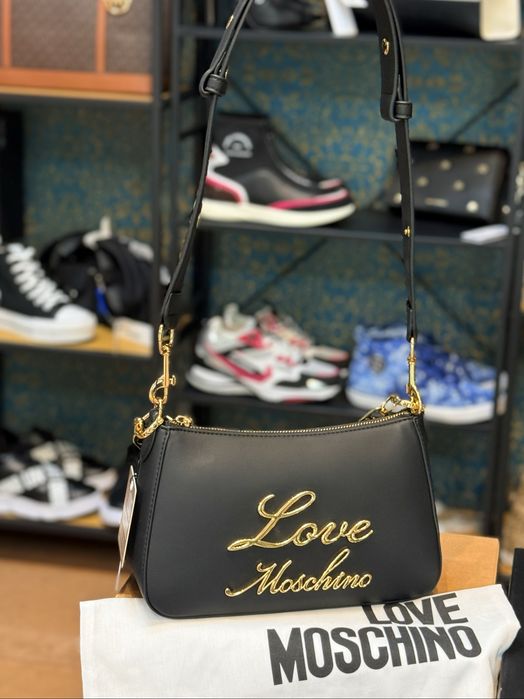 Дамска чанта LOVE MOSCHINO  CHAIN ​​​​LINE Hobo
