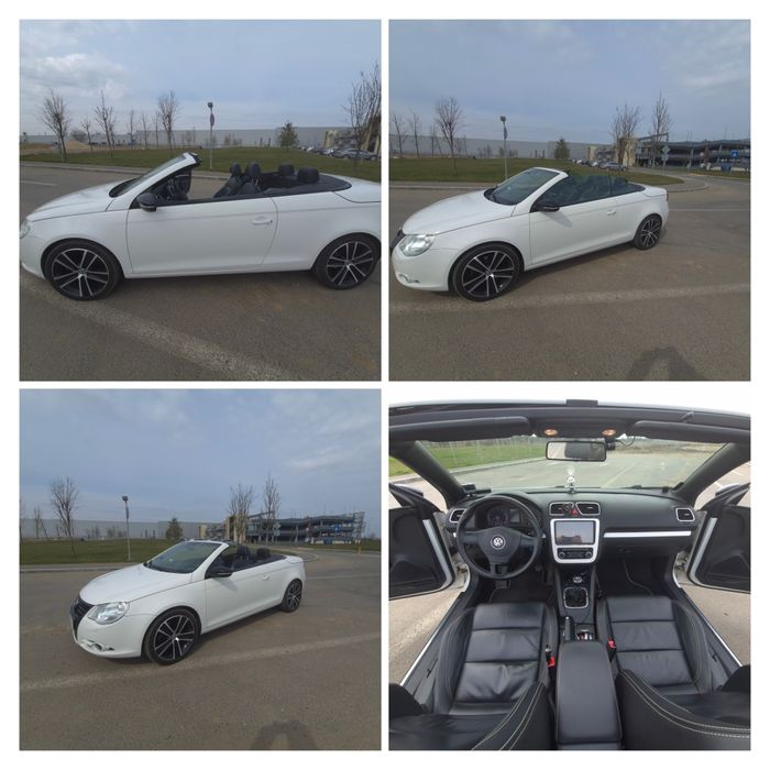 VW Eos WHITE&NIGHT  1.4TSI 160CP | Full | 18”| Impecabil