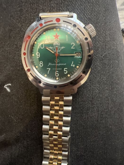 Ceas Vostok Amphibian „Butoiaș” (Barrel Case)- ceas mecanic rusesc de epocă Vostok Komandirskie