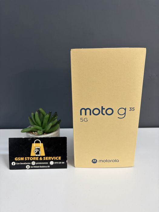 Motorola G35 128Gb 8Gb Ram Nou Sigilat 2 Ani Garantie Gsm Store&Service