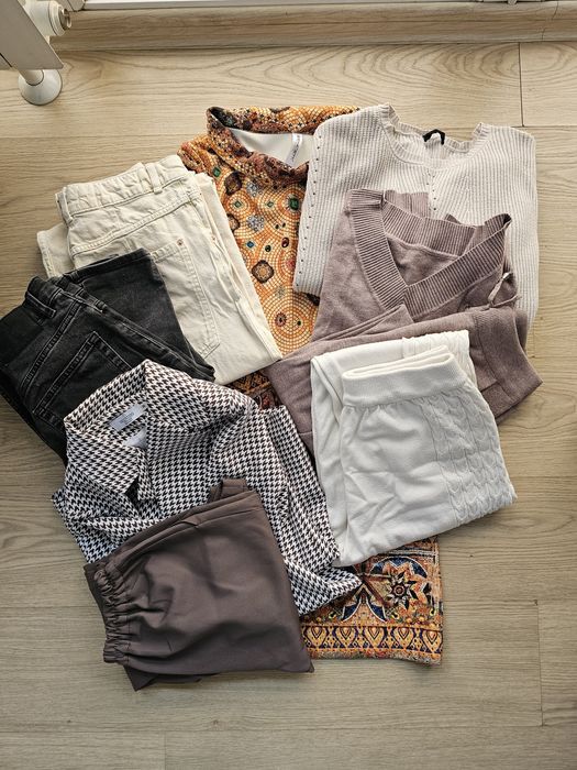 Джинсы BERSHKA  костюм платье