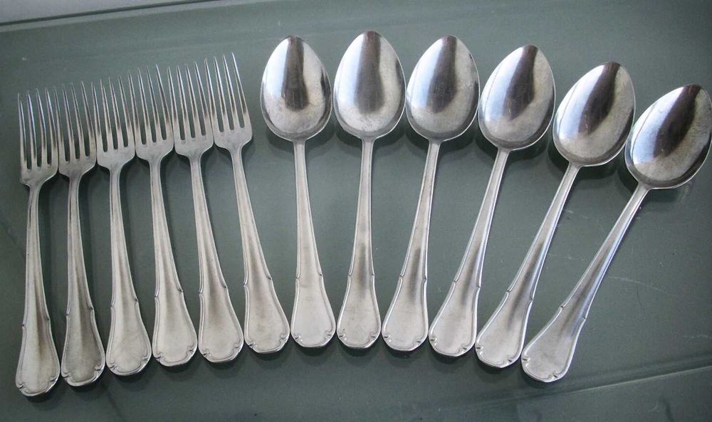 Немски прибори за хранене WELLNER / ABS неръждаема стомана 12 части