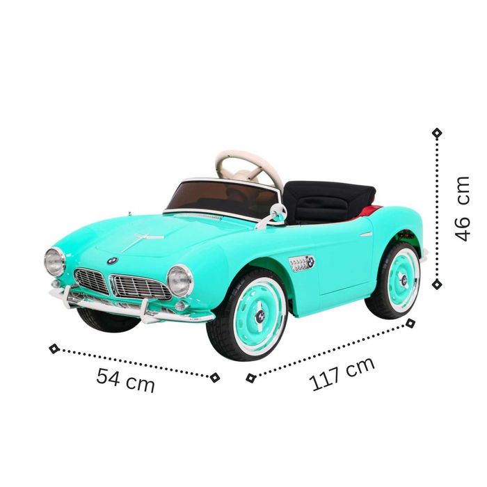 Лицензирана Акумулаторна Кола BMW 507 Retro, 70W, 12V/7Ah, EVA гуми