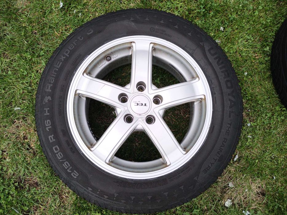 4 roți complete (anvelope vară) compatibile auto VW si Skoda