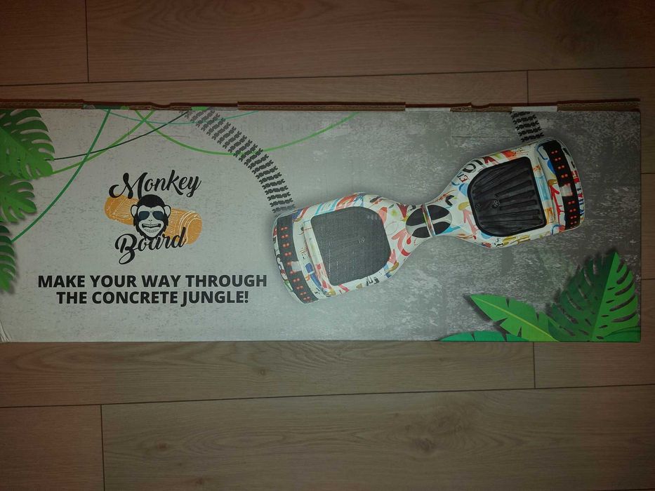 HOVERBOARD MONKEY White Line 6.5 inch