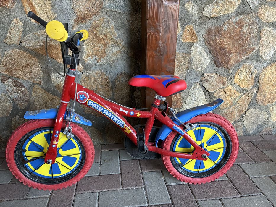 Bicicleta Paw Patrol