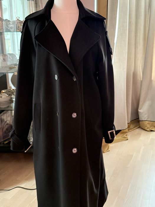 пальто черное хорошее