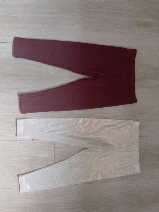 Леггинсы с начесом и тонкие на 2-3 года