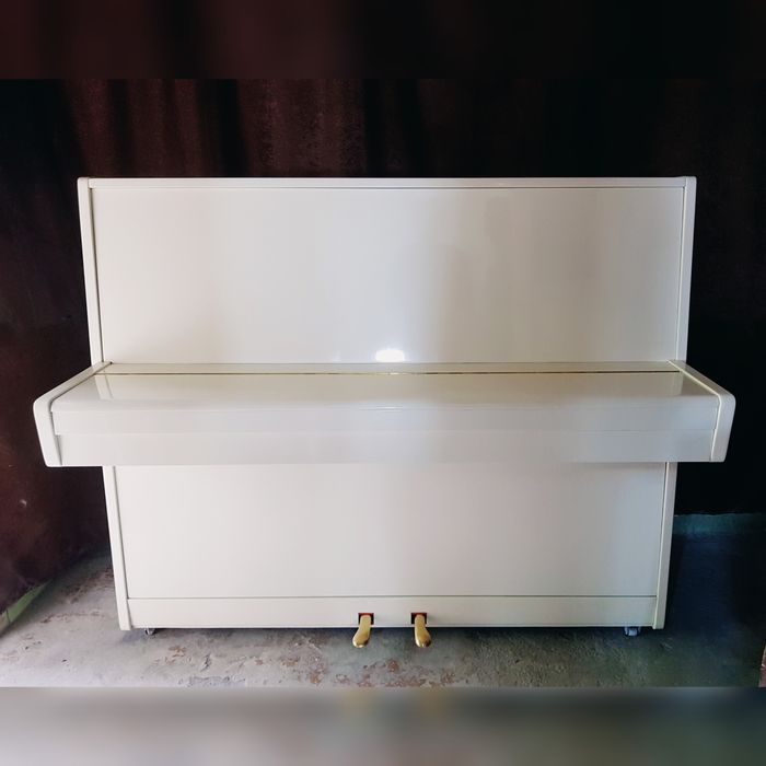 Белое фортепиано "Holstein"