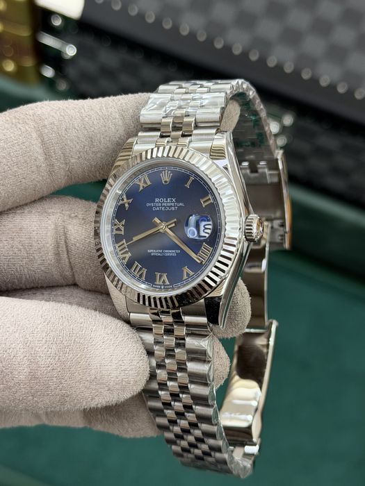 Rolex Date-Just 41 Azzuro