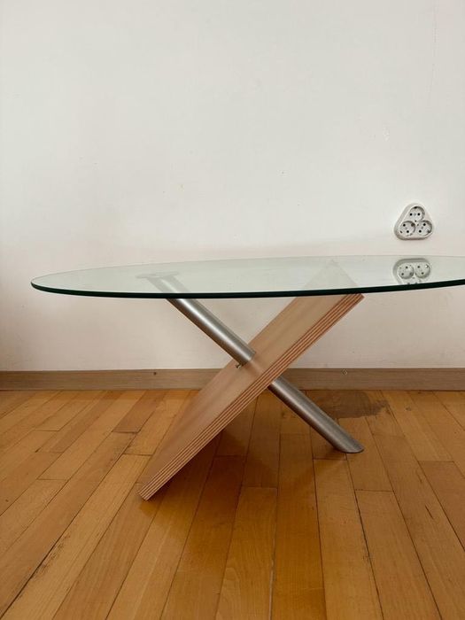 Малка холна масичка стъкло