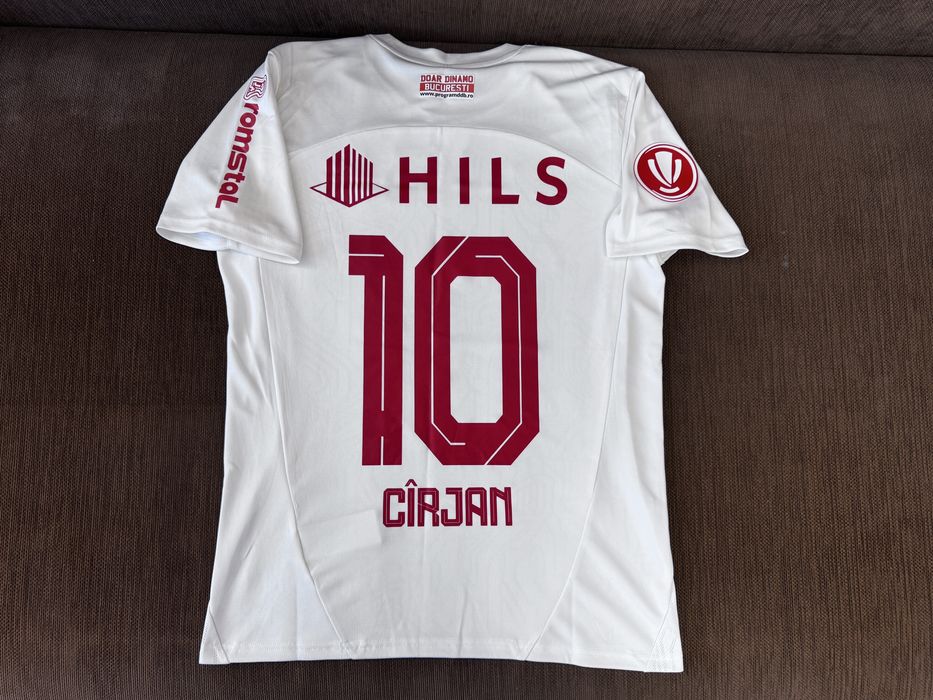 Tricou oficial de meci puma FC Dinamo Bucuresti Cătălin Cîrjan 10 marimea M