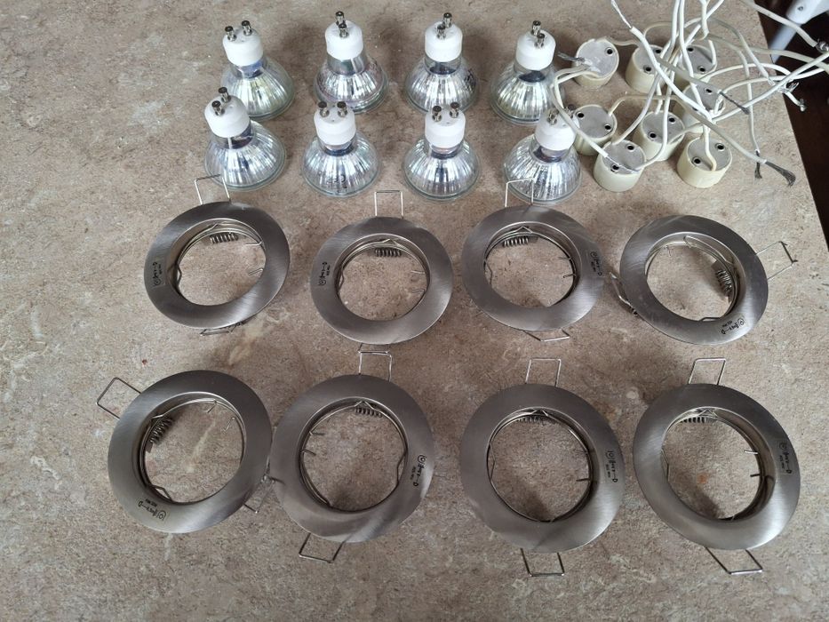 Лунички с LED крушки  MR16 220V