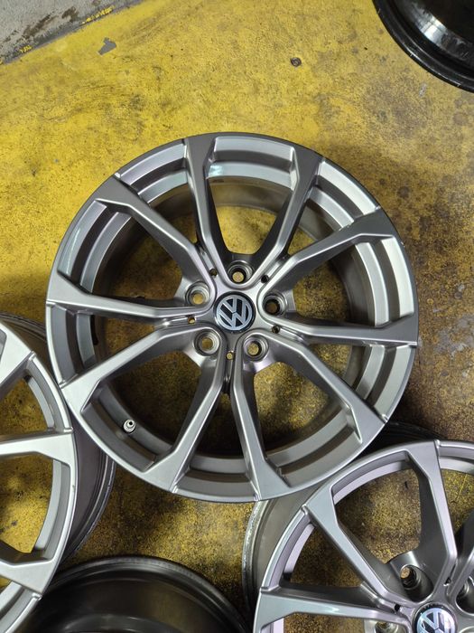 4 Jante Aliaj 5x112 17'' OE Skoda Octavia Superb Yeti Karoq Kodiaq / VW Golf Passat Touran Sharan Tiguan T-ROC Caddy