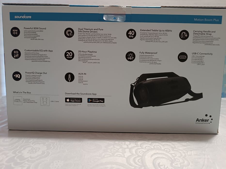 Преносима тонколона Anker