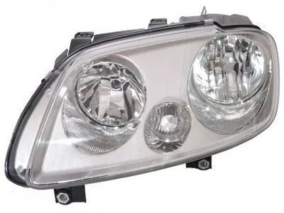 Far VW Caddy 3/Life (2K) 03.2004-06.2010, Touran (1T) 05.2004-12.2006 TYC partea Stanga, tip bec H1+H7