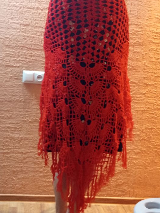 Пончо- платок ручной работы