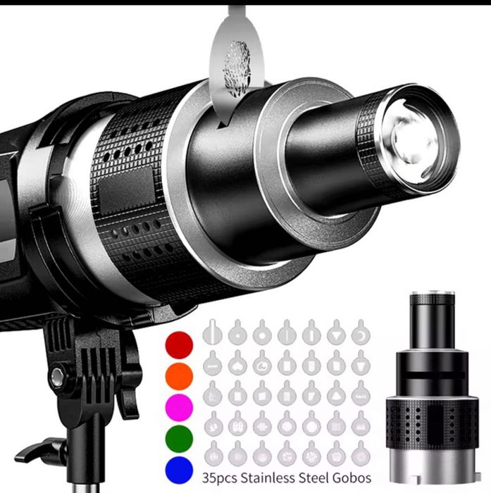 Прожектор. Спот. Проектор. Гобо. Gobo. Фото. Видео. осветление. RGB