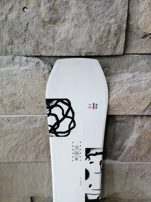 Placa snowboard Ride Twin Pig Test 151 cm